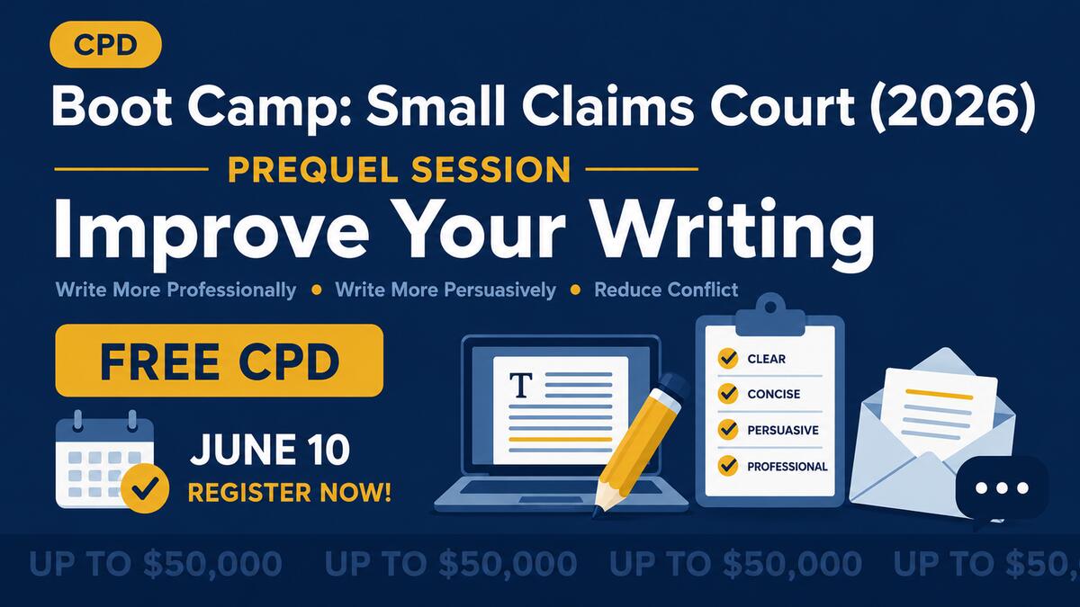 Boot Camp - Improve Your Writing