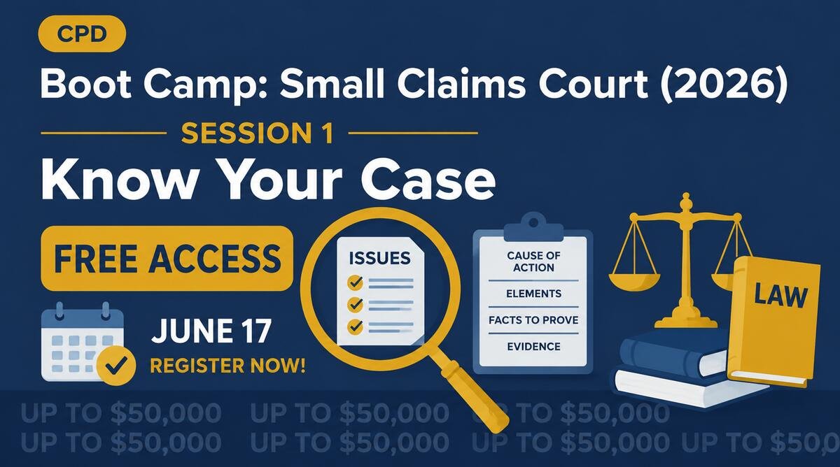 Boot Camp - Know Your Case