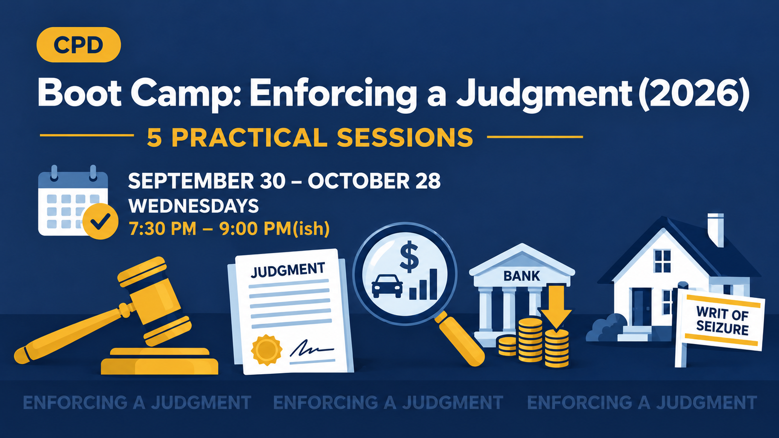 Boot Camp: Enforcing a Judgment